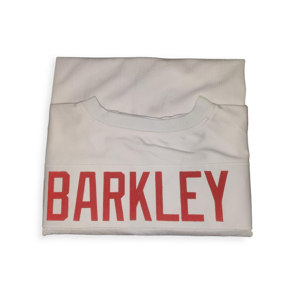 Saquon Barkley Giants Autographed Custom Jersey (JSA Certified)