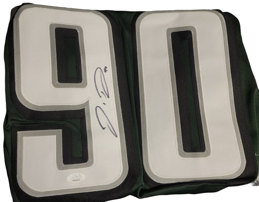 Jordan Davis Philadelphia Eagles Custom Autographed Jersey (JSA Certified)