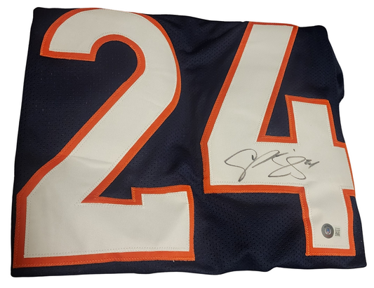 Champ Bailey Denver Broncos Custom Autographed Jersey (Beckett Certified)